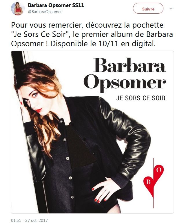 Secret Story : Barbara Opsomer s’apprête à sortir son album !
