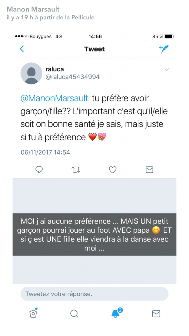 Manon Marsault dévoile la réaction de Julien Tanti à l’annonce de sa grossesse