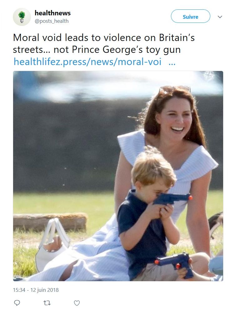 Prince George de Cambridge : La photo qui choque l’Angleterre !