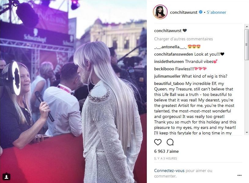 Conchita Wurst transformée : La gagnante de L’Eurovision 2014 change de look !