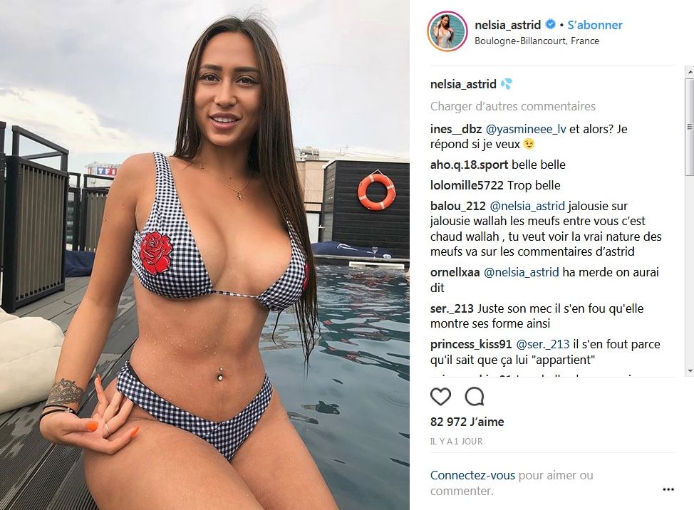 Astrid Nelsia sexy en maillot de bain : Elle dévoile ses courbes vertigineuses !