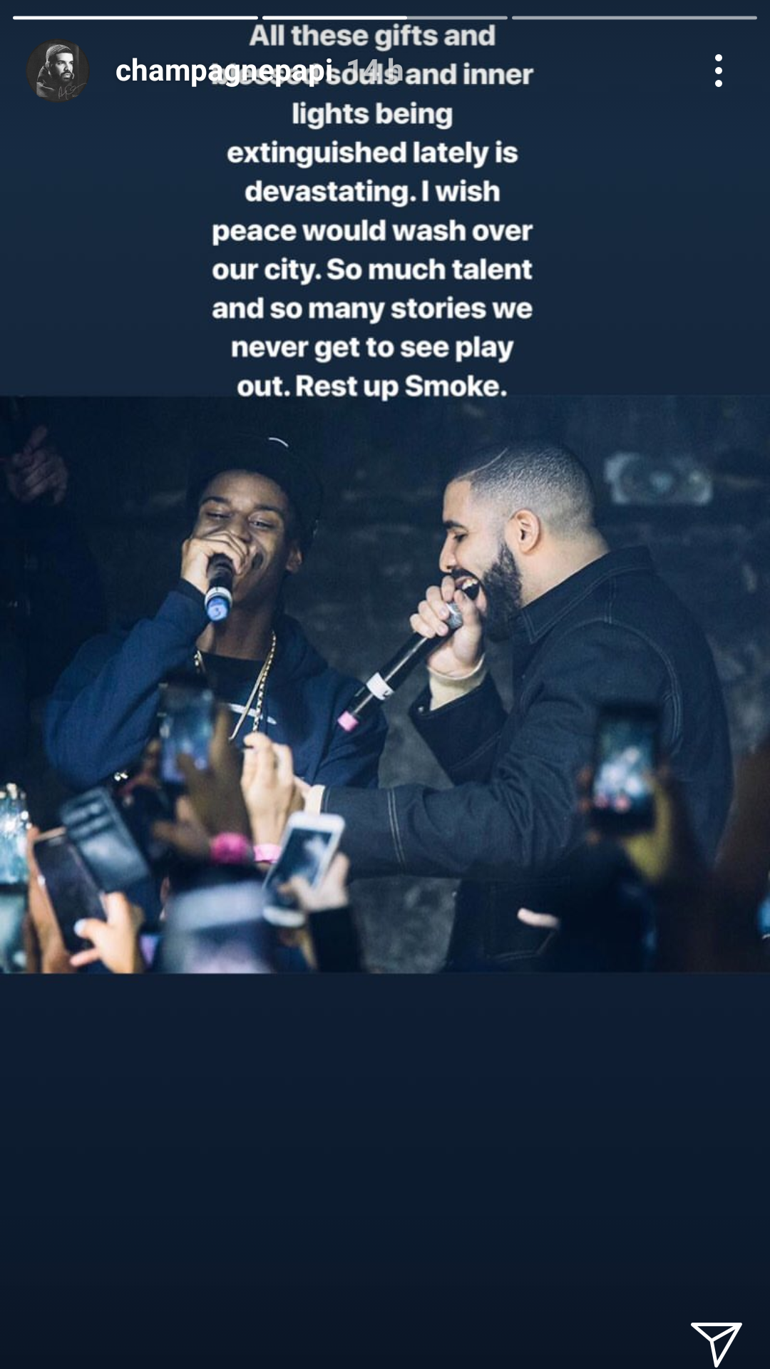 Drake en deuil après la mort d’un autre rappeur abattu à Toronto !