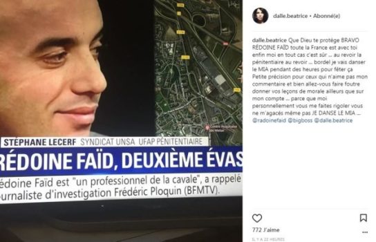 Béatrice Dalle : La comédienne revient sur son soutien polémique à Rédouane Faïd